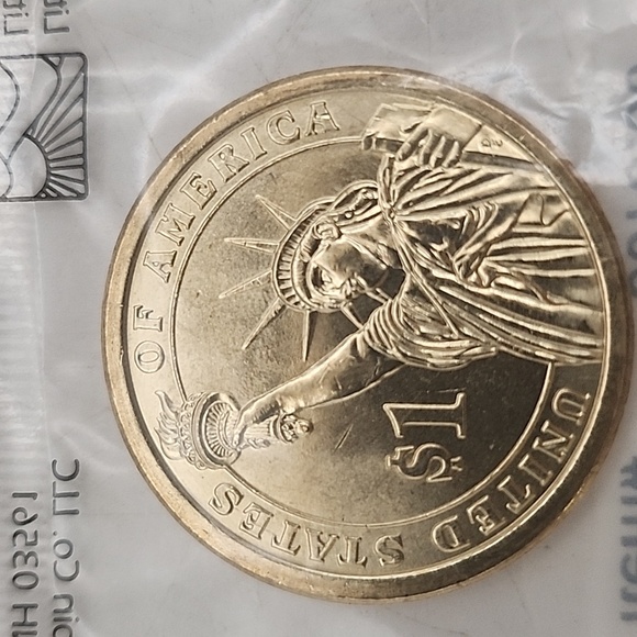 2007 P George Washington Dollar Uncirculated 60 NWT - Picture 4 of 5